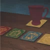 Harry Potter Coaster 4-Pack Houses Crests