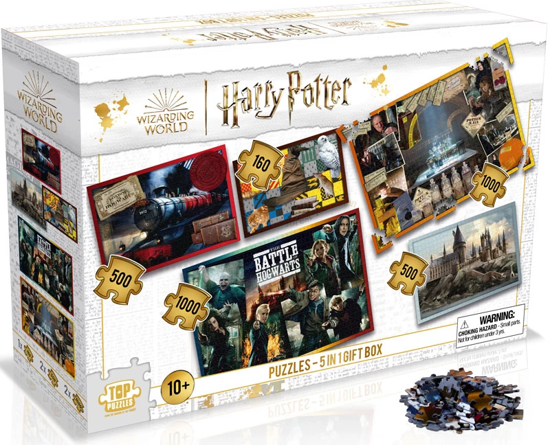 PUZZLE HARRY POTTER PUZZLE 5-IN-1 1 PUZZLE HARRY POTTER PUZZLE 5-IN-1