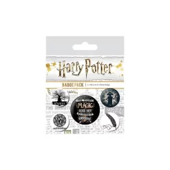 Pyramid International Harry Potter Pack Of 5 Badges Symbols