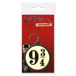 Pyramid International Harry Potter Rubber Keychain 9 3/4 6 Cm
