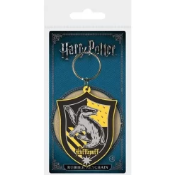 Pyramid International Harry Potter Rubber Keychain Hufflepuff 6 Cm