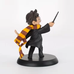Quantum Mechanix Harry Potter Q-Fig Figure Harry's First Spell 9 Cm Statue -Professional Harry Potter Product Store quantum mechanix hp 0104 harry potter q fig figure harry s first spell 3