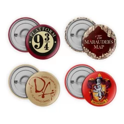 SD Toys Harry Potter Pack 4 Collection Badges