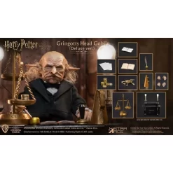 Harry Potter My Favourite Movie Figurine 1/6 Gringotts Head Goblin Deluxe Ver. 20 Cm